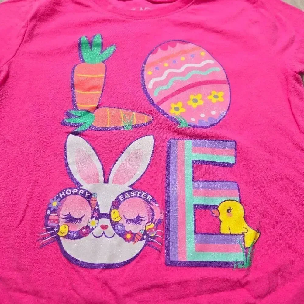 Children's Place Easter Love shirt S6/6X